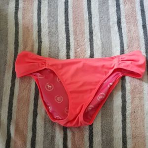 Pink bikini bottoms